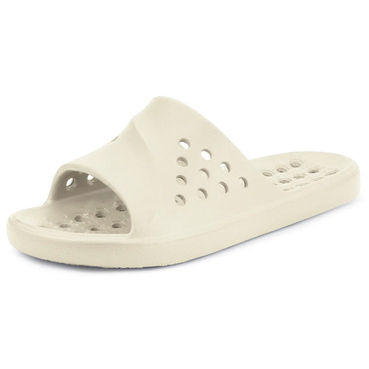 Shower Shoes for Womens Mens Massage Pool Slides with Arch Support Quick Drying Beach Slippers Summer Non Slip Bathroom Indoor Outdoor House Sandals with Drain Holes